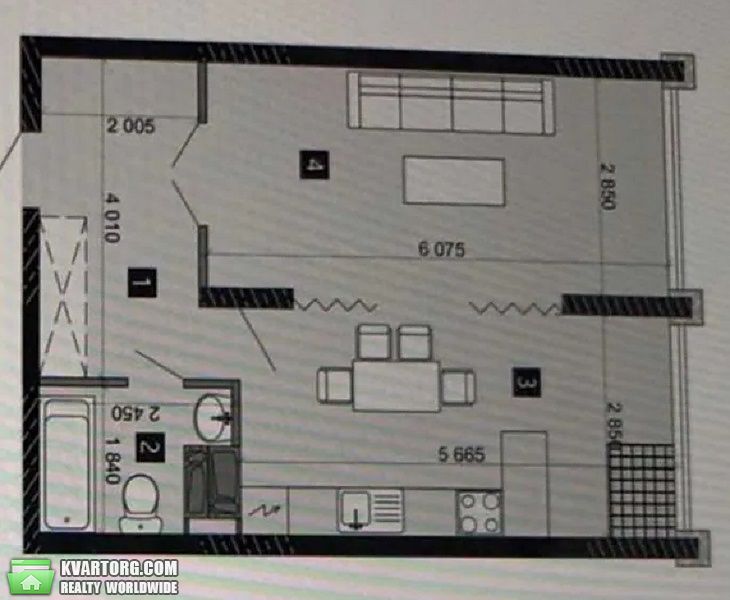 Sell 1-room apartment. Киев, Максимовича — photo 3