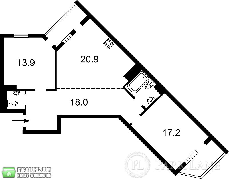 Sell 2-room apartment. Киев,  Гоголевская — photo 3
