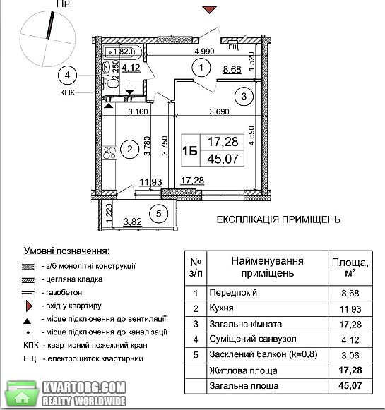 Sell 1-room apartment. Киев, Русовой — photo 3