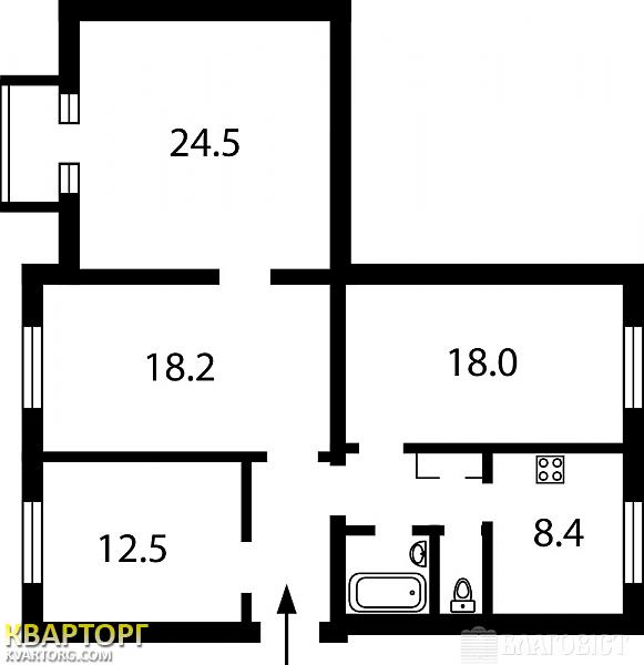 Sell 4-room apartment. Киев,  Петровского — photo 2