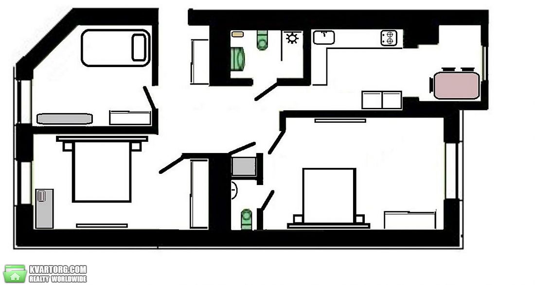 Sell 3-room apartment. Киевская обл., Софиевская Борщаговка — photo 1