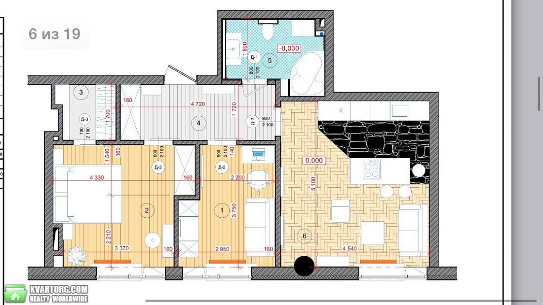 Sell 2-room apartment. Киев,  Оболонская наб — photo 4