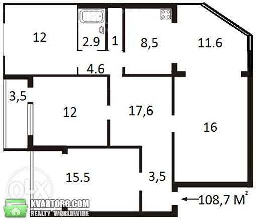 Sell 4-room apartment. Киев, Подлесная — photo 10
