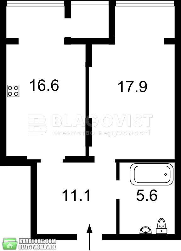 Sell 1-room apartment. Киев,  Конева — photo 6