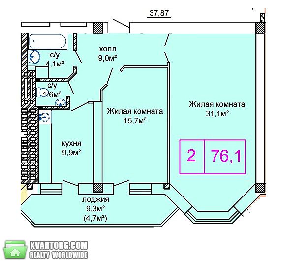 Sell 2-room apartment. Одесса, Костанди — photo 3