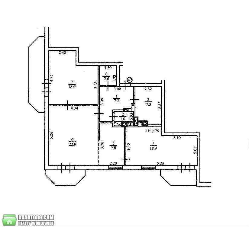 Sell 3-room apartment. Киев, Павлика Морозова — photo 6