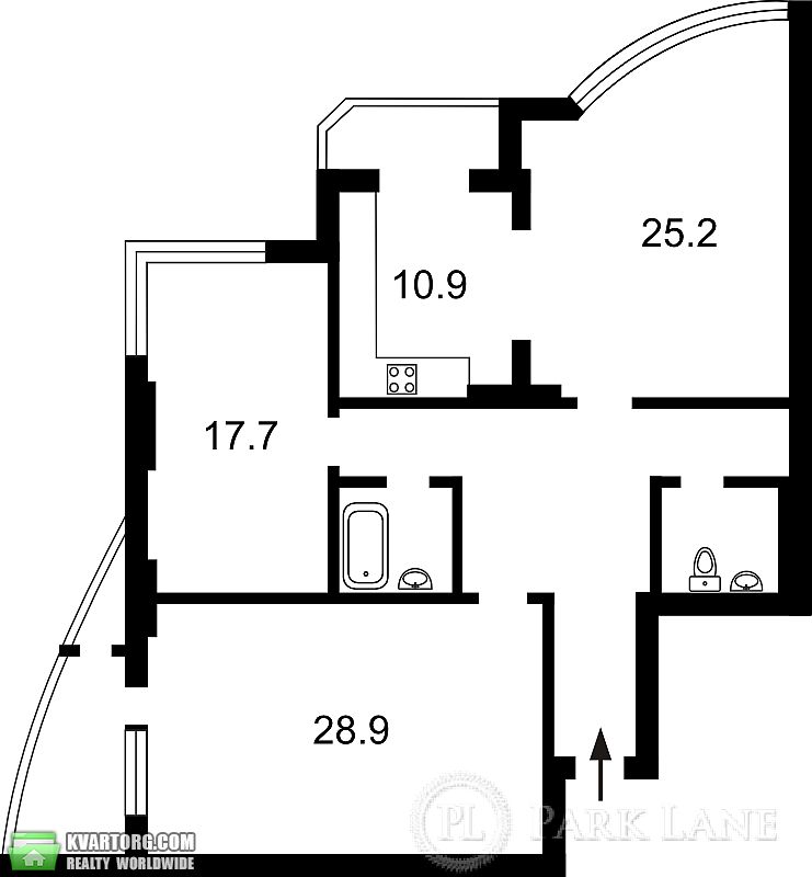 Sell 3-room apartment. Киев,  Перемоги просп. — photo 4