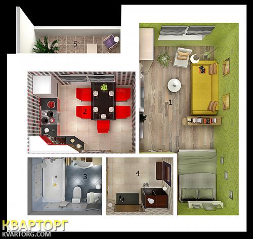 продам 2-комнатную квартиру. Вишневое,  Чорновола - фото 5