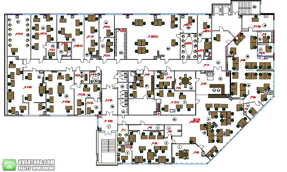 Rent out office. Киев,  Луговая — photo 1