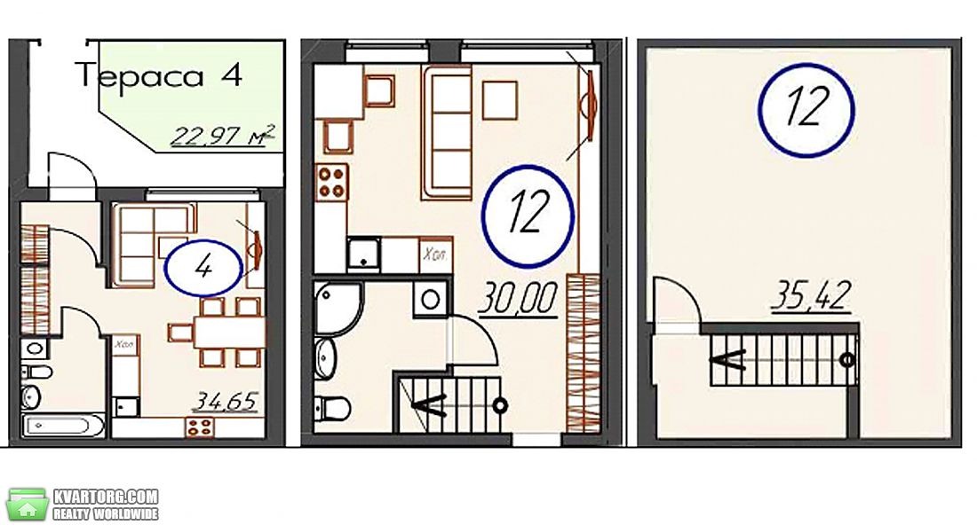Sell 2-room apartment. Киев, Центральная — photo 7