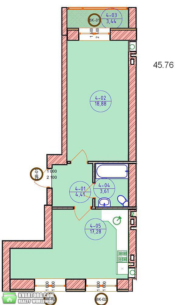 Sell 1-room apartment. Ирпень, мечникова — photo 2