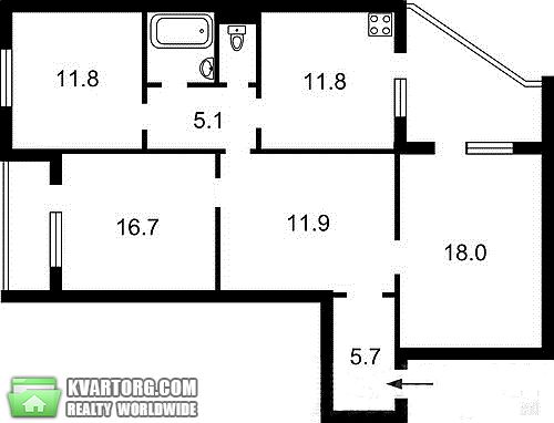 Sell 3-room apartment. Киев, петра григоренко — photo 8