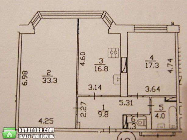 Sell 2-room apartment. Киев,  Тычины пр — photo 3