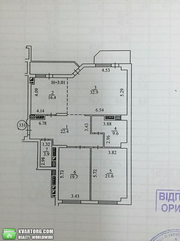 Rent out 3-room apartment. Киев,  Кудряшова — photo 9