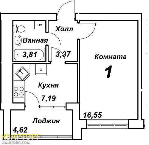продам 1-комнатную квартиру. Киевская обл.,  Одесская - фото 1