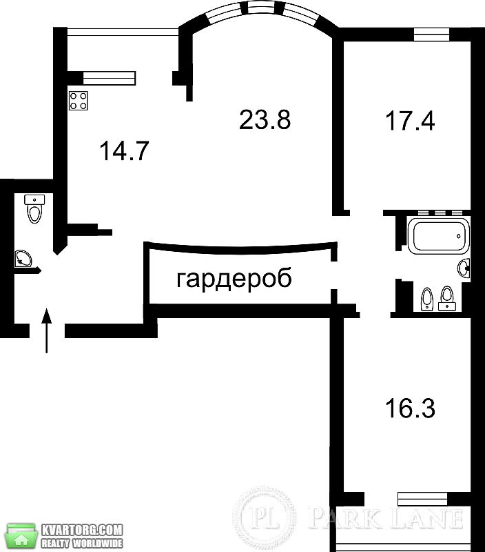 Sell 3-room apartment. Киев, Бажана — photo 8