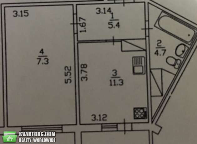 Sell 1-room apartment. Киев,  Григоренко пр — photo 7