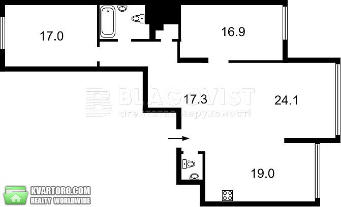 Sell 3-room apartment. Киев,  Оболонский пр — photo 10