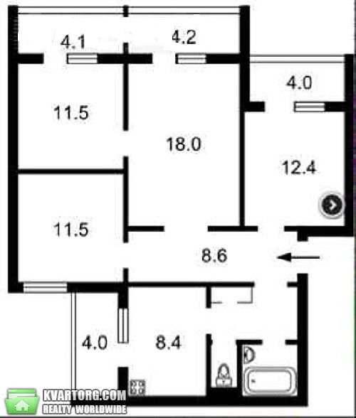 Sell 4-room apartment. Киев,  Беличанская — photo 8