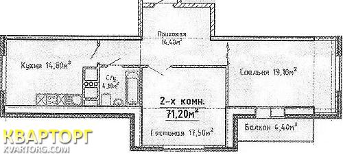 Sell 2-room apartment. Одесса, Среднефонтанская — photo 3