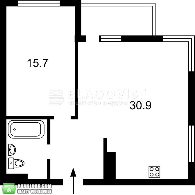 Sell 2-room apartment. Киев,  Предславинская — photo 2