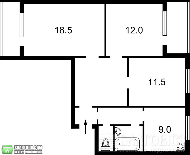 Sell 3-room apartment. Киев,  Вербицкого — photo 7