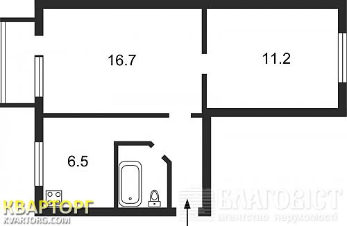 Sell 2-room apartment. Киев, Горького — photo 2