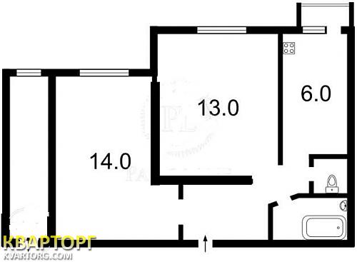 Sell 2-room apartment. Киев, Менделеева — photo 6