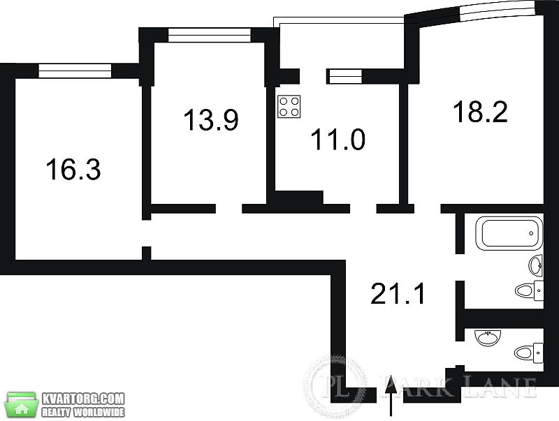 Sell 3-room apartment. Киев,  Моторный пер — photo 5