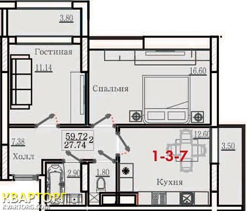 Sell 2-room apartment. Одесса, ЖМ "Дружный" — photo 2