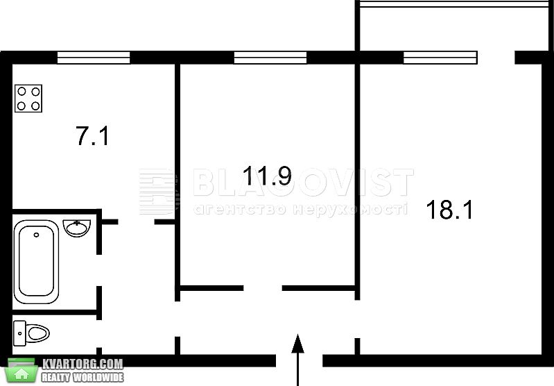 Sell 2-room apartment. Киев,  Вербицкого — photo 3
