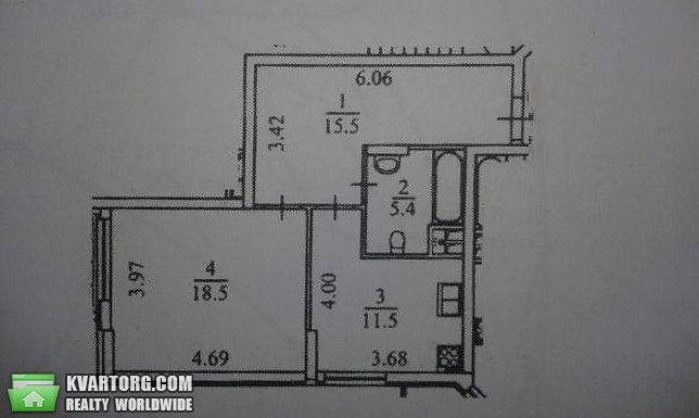 продам 1-комнатную квартиру. Киев,   Ломоносова - фото 6