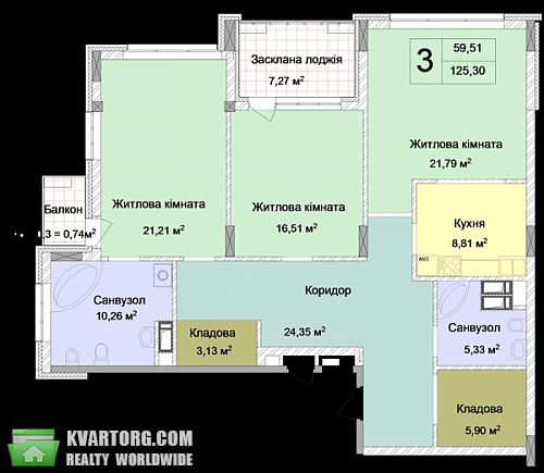 Sell 3-room apartment. Киев, Драгомирова — photo 3