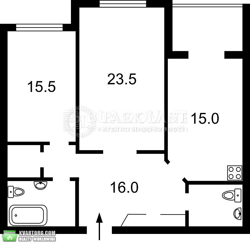 Sell 2-room apartment. Киев, лобановського проспект — photo 5