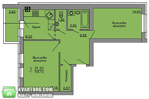 Sell 2-room apartment. Киев, дорошенка — photo 1