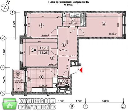 Sell 3-room apartment. Киев,  Победы пр — photo 6