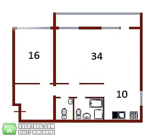 Sell 2-room apartment. Киев, Чешская — photo 10