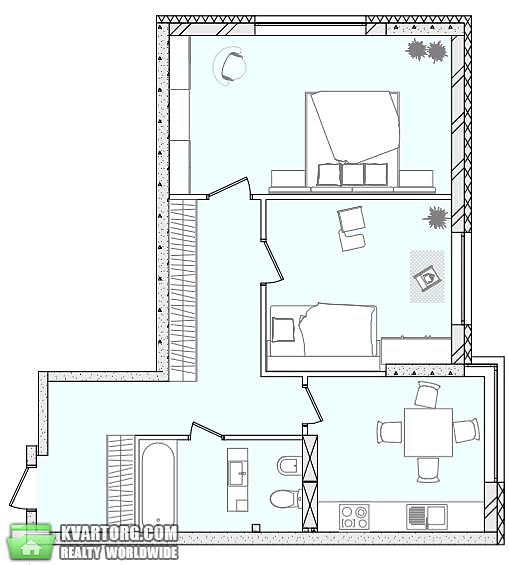 Sell 2-room apartment. Киев,  Днепродзержинская — photo 7