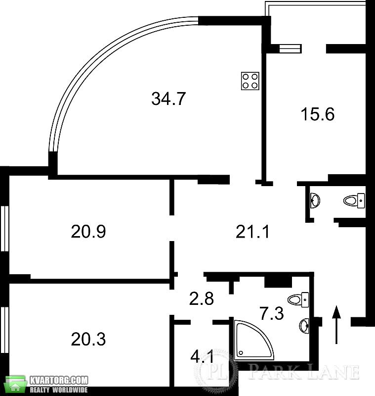 Sell 3-room apartment. Киев, Демиевская — photo 2