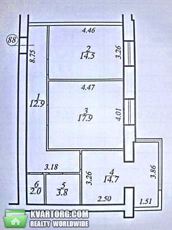 Sell 2-room apartment. Днепропетровск, Владимирская — photo 3