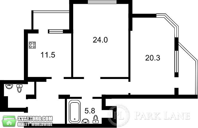 Sell 2-room apartment. Киев,  Краснопольская — photo 6