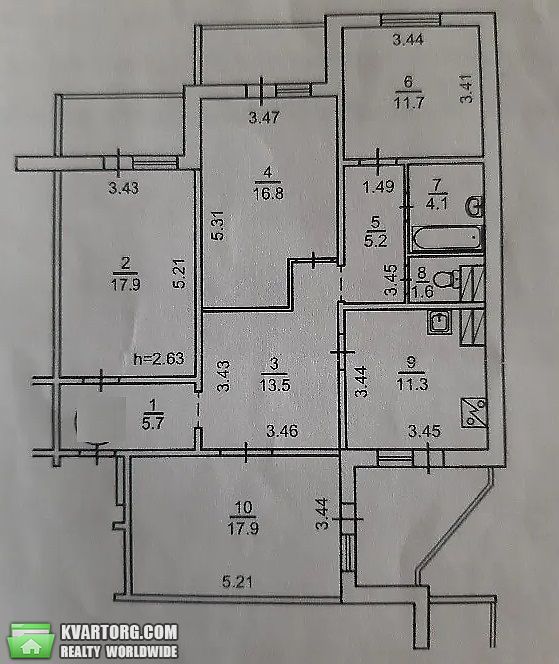 Sell 4-room apartment. Киев,  Данькевича — photo 5