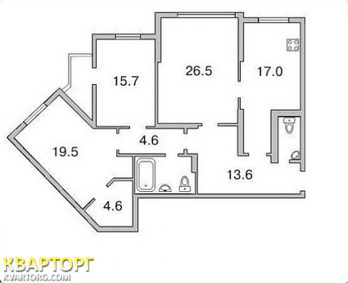 Sell 3-room apartment. Киев,  Срибнокильская — photo 3