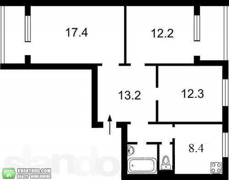 Sell 3-room apartment. Киев, Бальзака — photo 1