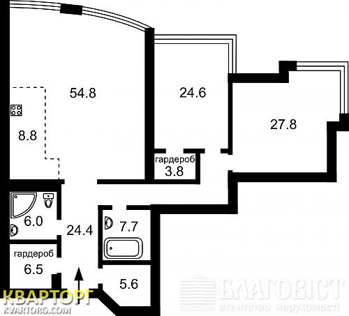 Sell 3-room apartment. Киев,  Кловский спуск — photo 2