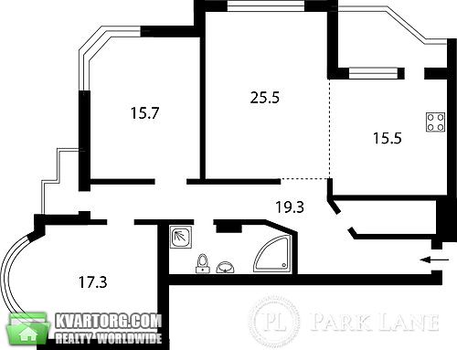 Sell 3-room apartment. Киев, Бажана — photo 8