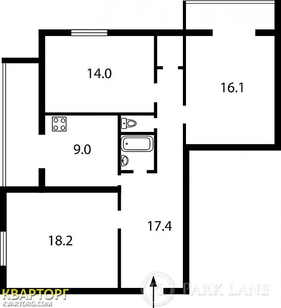 Sell 3-room apartment. Киев,  Тимошенко — photo 2