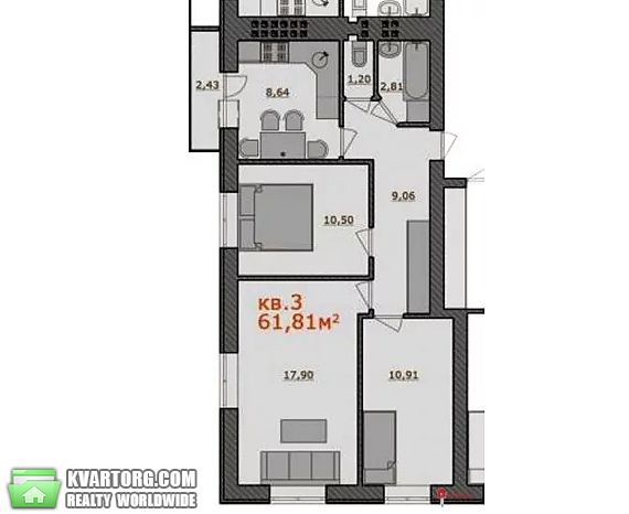 Sell 3-room apartment. Киев,  Рылеева — photo 5