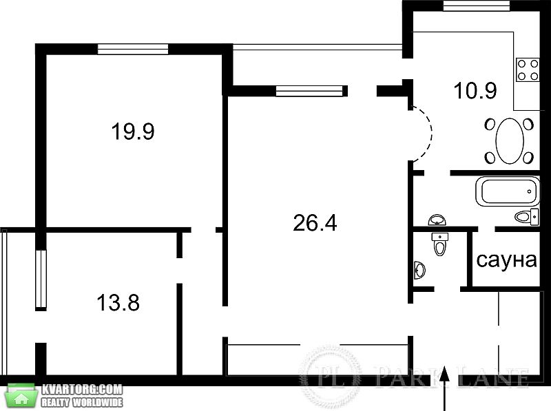 Sell 3-room apartment. Киев, Дарницький бульвар — photo 6