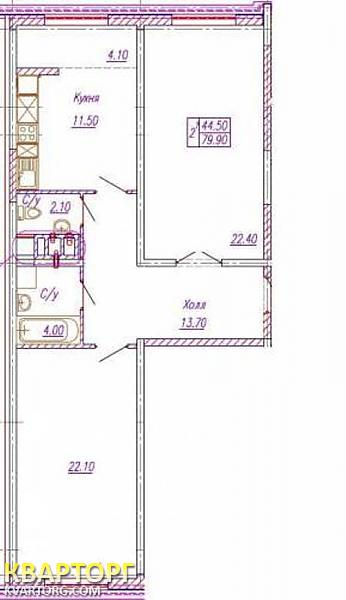 Sell 2-room apartment. Одесса, Аркадиевский пер. — photo 2